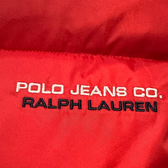Polo Jeans Co. Ralph Lauren Puffer Jacket / Vest size S - Picture 5 of 8
